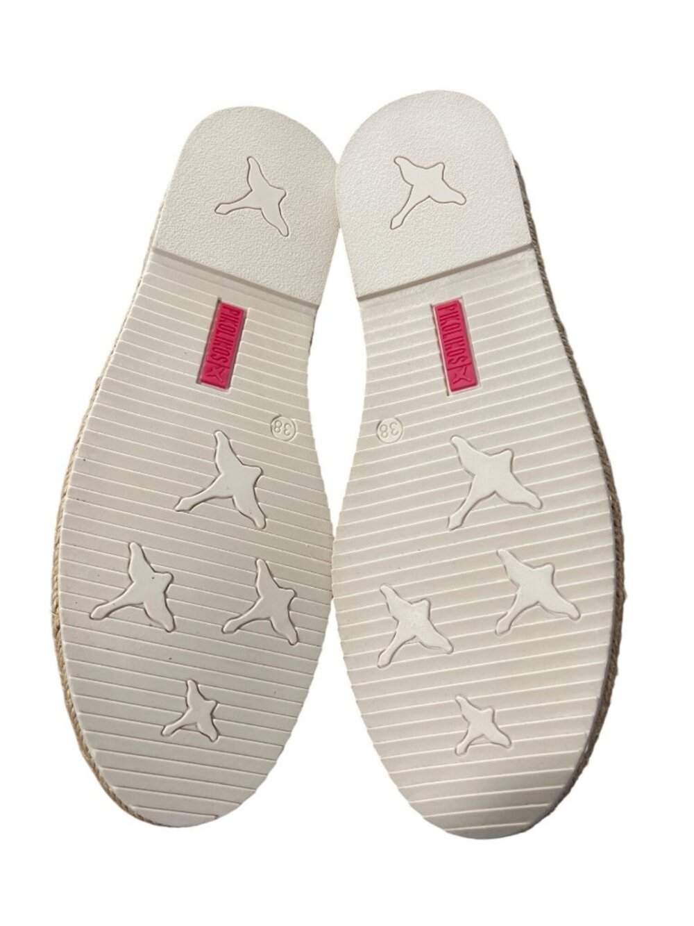 Pikolinos Womens 38 US 7.5 Espadrille Cadamunt Loafer Leather Slip-On Fruit Kiwi - Picture 7 of 10